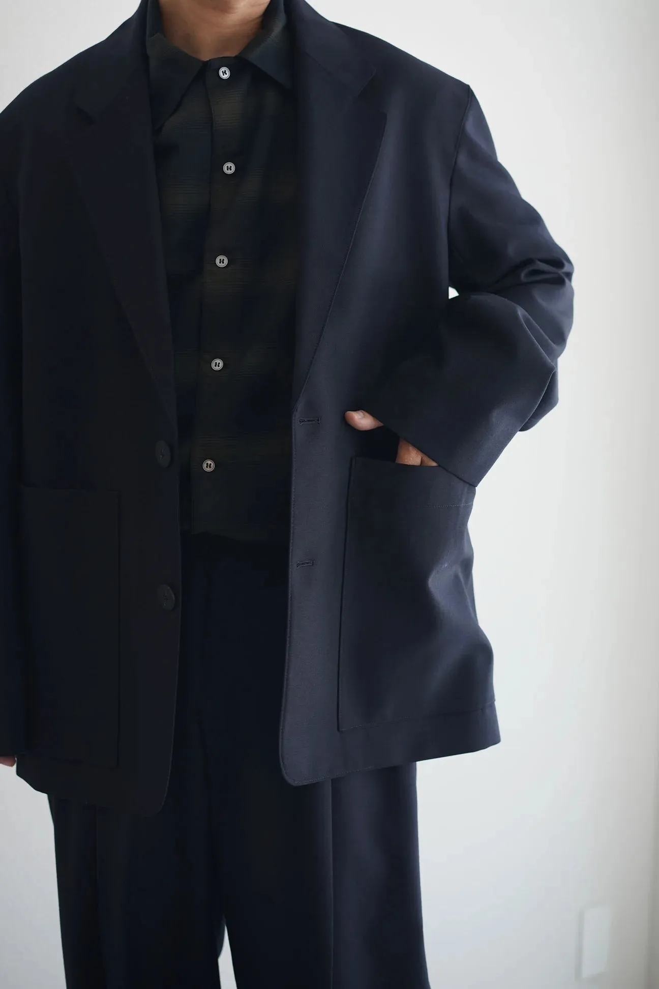 STUDIO NICHOLSON / SOFT TAILORED JACKET / STYLE